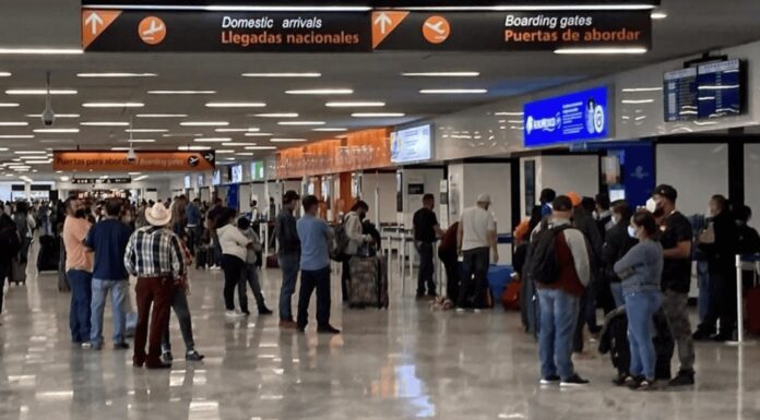 Aeropuerto de Guadalajara en caos por apagón informático