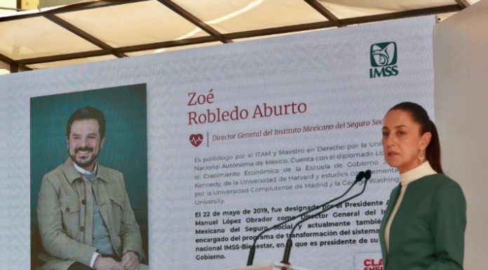 Gabinete de Sheinbaum: Zoé Robledo se mantiene al frente del IMSS