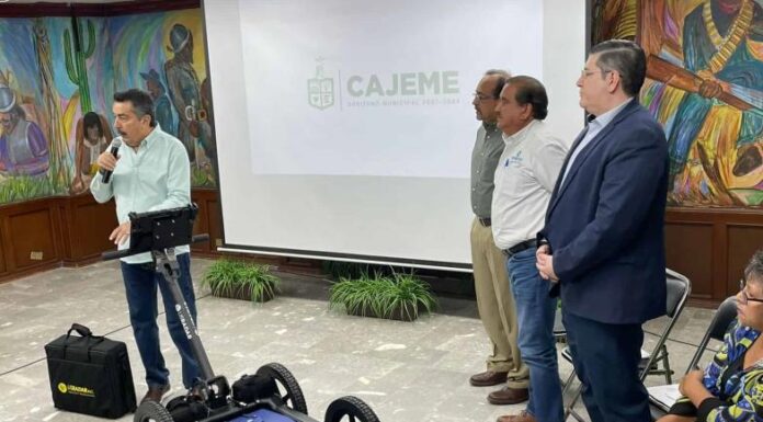 Presentan georadar en Cajeme para combatir el «huachicoleo de agua» de empresas