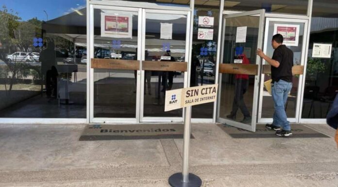 SAT en Cajeme sigue operando de manera normal en vacaciones