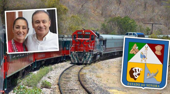 Sonora tendrá ruta de tren de pasajeros de Estación Don a Nogales; Sheinbaum dará inicio a construcción de obra: Alfonso Durazo