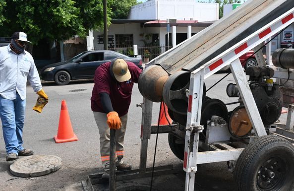 AVANZA LIMPIEZA Y MANTENIMIENTO DE RED SANITARIA CON NUEVOS EQUIPOS DE CUBETEO