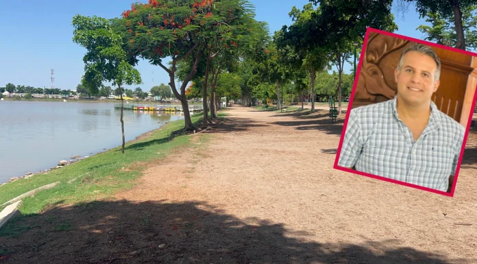 Mantienen trabajos en la Laguna del Náinari