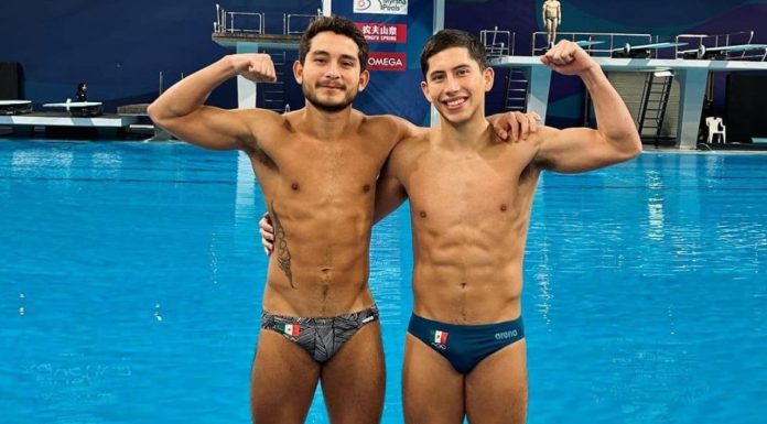 Randal Willars y Kevin Berlín clasifican a la semifinal en plataforma de 10m