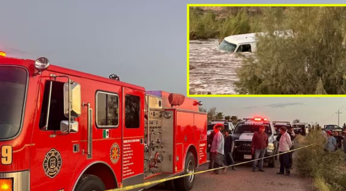 Evitan tragedia Bomberos de Caborca y rescatan a 22 jornaleros agrícolas