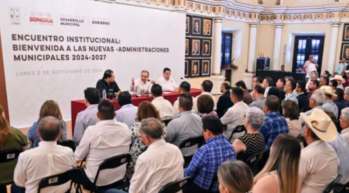 Mantiene gobernador Durazo trabajo con visión municipalista