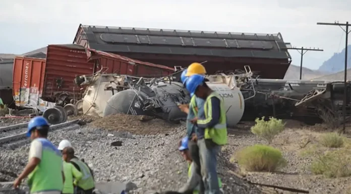 Tren descarrila en Ciudad Juárez; murió un niño migrante