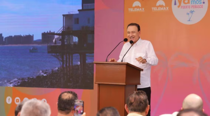 Encabeza Gobernador de Sonora lanzamiento de la señal de Telemax en Peñasco