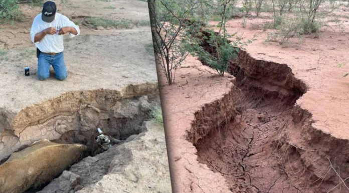 A 4 días de la apertura de la tierra en Bahía de Kino, Sonora, autoridades de ningún nivel saben qué ocurrió