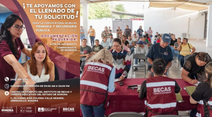 Abren convocatoria para Becas Sonora de Oportunidades 2024-2025; así puedes inscribirte