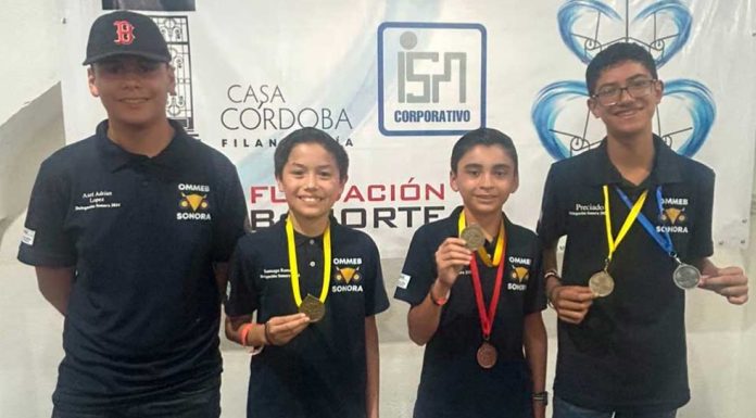 Destacan estudiantes sonorenses con 3 medallas y mención honorífica en 8° Olimpiada Nacional de Matemáticas