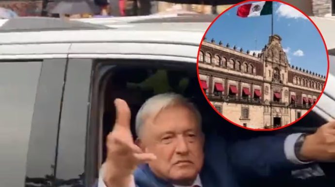 AMLO se va de Palacio Nacional y llega a su casa en Tlalpan