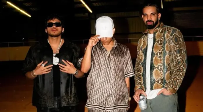¡Anda belicón! Drake cantó corridos tumbados; así suena