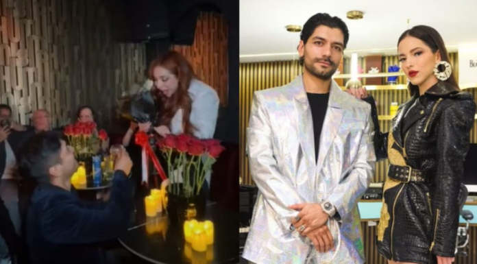 Le piden matrimonio a Paty Cantú en el concierto de celebración de sus 20 años de trayectoria artística