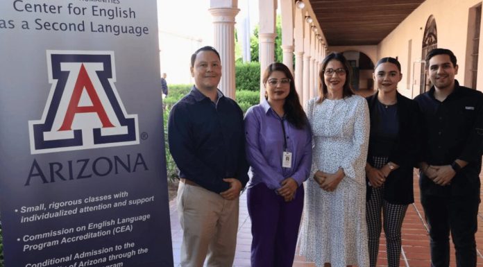Universidad de Arizona refuerza programas de enseñanza de inglés en Sonora