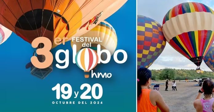 Festival del Globo Hermosillo 2024: Así puedes ganar boletos gratis para un vuelo anclado