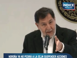 Noroña ya no pedirá a la SCJN suspender acciones contra reforma judicial