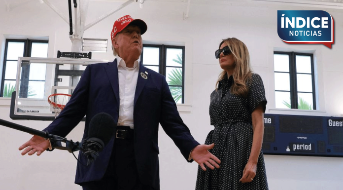 «Si es justa, aceptaré el resultado de la elección», dice Trump tras votar en Florida