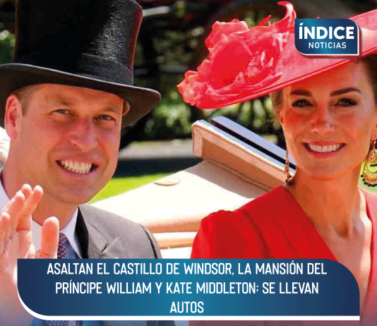 Asaltan el Castillo de Windsor, la mansión del príncipe William y Kate Middleton; se llevan autos
