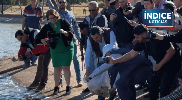 Embellecerán Laguna del Náinari con liberación de carpas koi y lobina