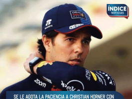Se le agota la paciencia a Christian Horner con Checo Pérez