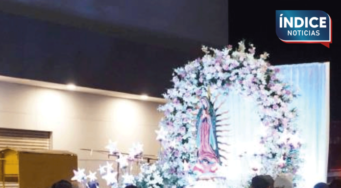 Cajeme se une y peregrina por el Día de la Virgen de Guadalupe