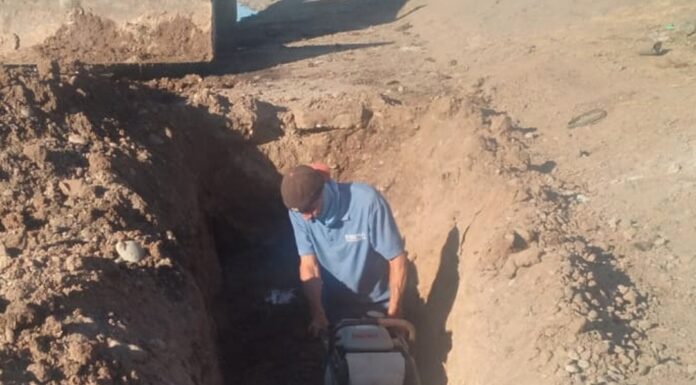 Reparación de infraestructura sanitaria por calle Lago Michigan y Hanka Col. Real del Sol.