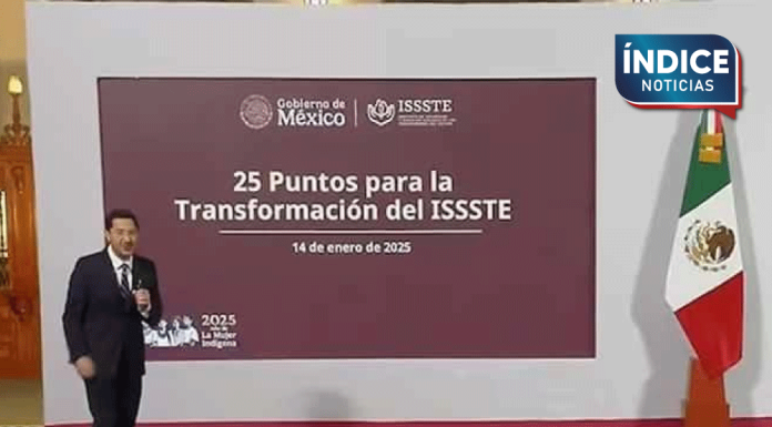 Gobierno anuncia transformación del ISSSTE con cuatro ejes clave para 2025