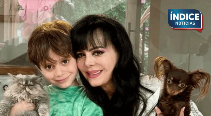 Entregan a Maribel Guardia a su nieto tras permanecer en la Fiscalía