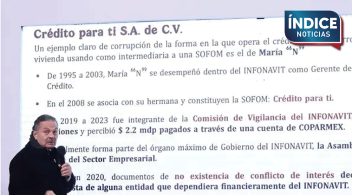 Infonavit denuncia casos de corrupción a través de Sofom para desarrollos inmobiliarios