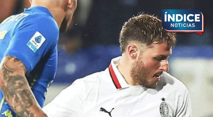 Santiago Giménez anota su primer gol con el Milán