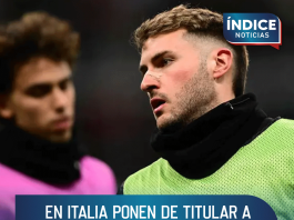 En Italia ponen de titular a Santiago Gimenez