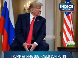 Trump afirma que habló con Putin; pidió terminar con la guerra en Ucrania