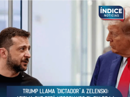 Trump llama «dictador» a Zelenski; afirma que está negociando el fin de la guerra con Rusia