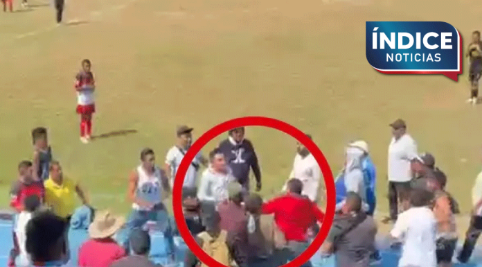 ¡Se armó la cámara húngara! Partido de futbol termina en trifulca