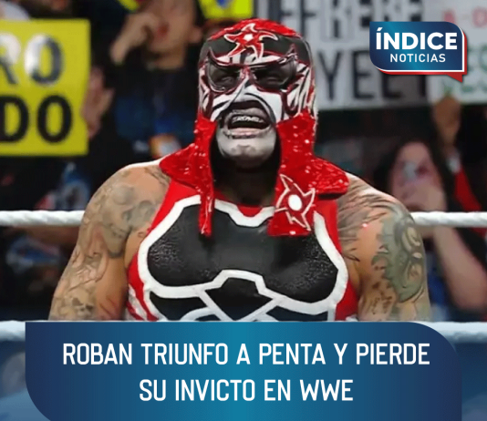 Roban triunfo a Penta y pierde su invicto en WWE
