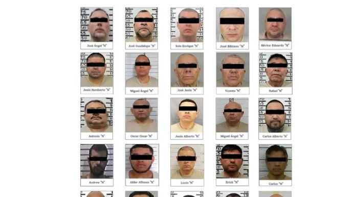 EE.UU. toma la custodia de los 29 reos entregados por México