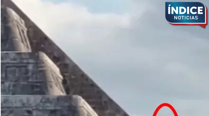 Turista alemán sube a pirámide de Chichén Itzá y visitantes ‘le dan una buena lección’