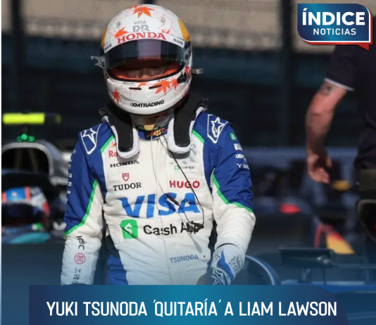 Yuki Tsunoda ‘quitaría’ a Liam Lawson de Red Bull