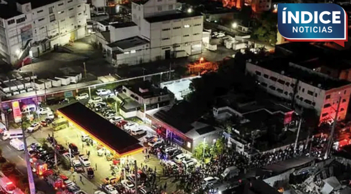 Colapso del techo de la discoteca Jet Set; actuaba Rubby Pérez