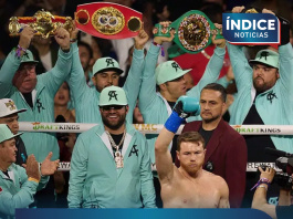 ‘Canelo’ canta corrido en Arabia Saudita