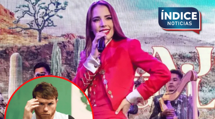 Majo Aguilar llevará el Himno Nacional a Arabia Saudita en histórica pelea de Canelo Álvarez