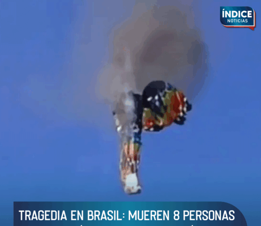 Tragedia en Brasil: mueren 8 personas tras caída de globo aerostático