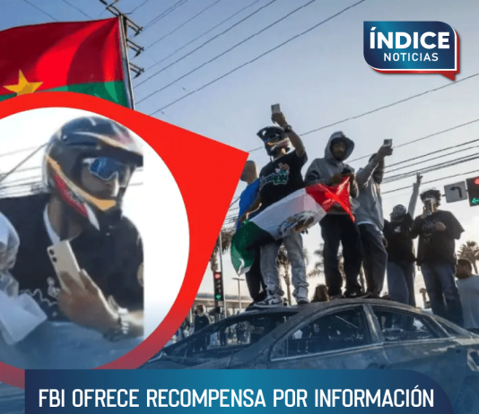 FBI ofrece recompensa por información de implicado en protestas migratorias