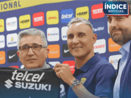 Keylor Navas es presentado como nuevo portero de Pumas UNAM