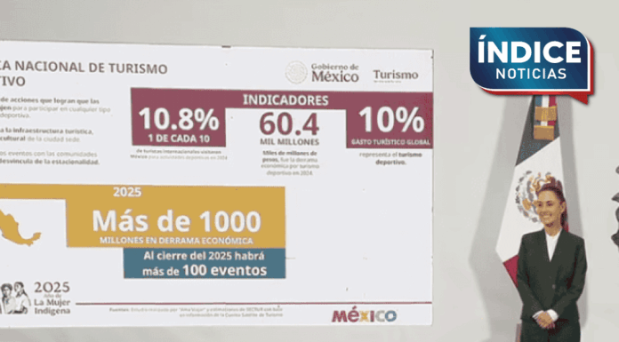 “México Imparable”: turismo y deporte en un mismo camino