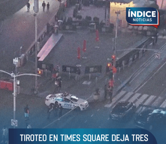 Tiroteo en Times Square deja tres heridos; policía detiene al sospechoso