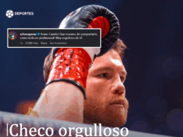 Está Checo orgulloso del profesionalismo del ‘Canelo’ Álvarez