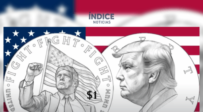 «No son fake news»: Saldrá una moneda con la cara de Donald Trump en 2026