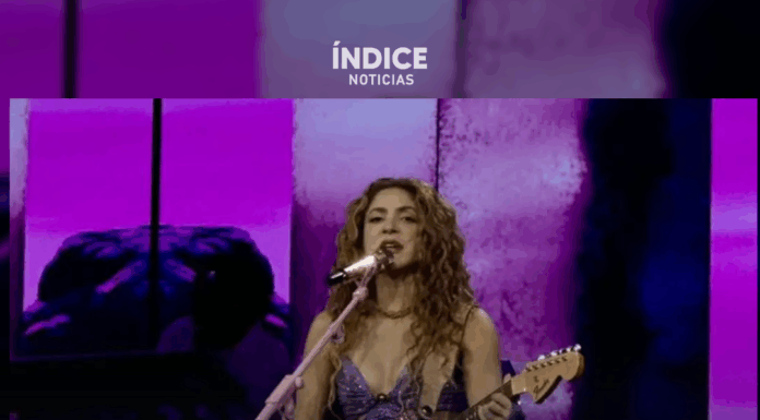 Shakira prende el escenario en show privado de Televisa y hace bailar a todos